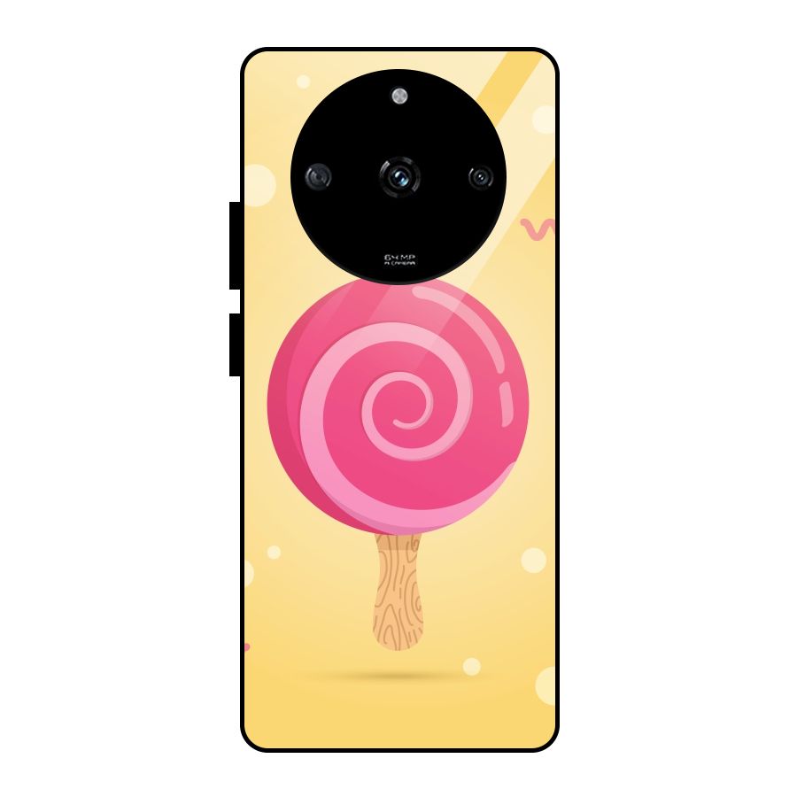 Swirl Ice Cream Glass Back Case for Realme Narzo 60 5G