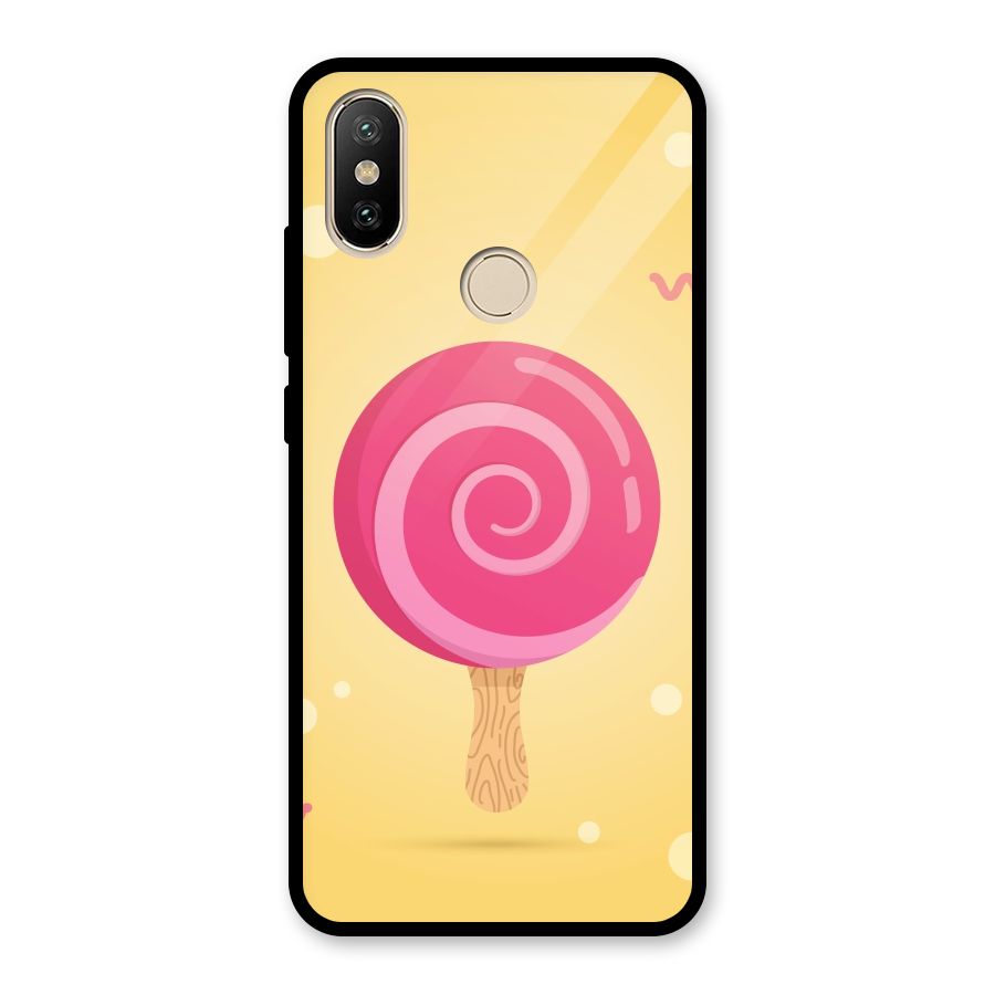 Swirl Ice Cream Glass Back Case for Redmi A2