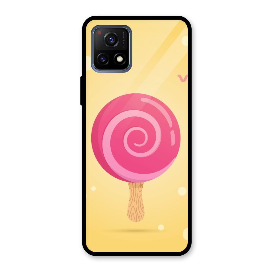 Swirl Ice Cream Glass Back Case for Vivo Y72 5G