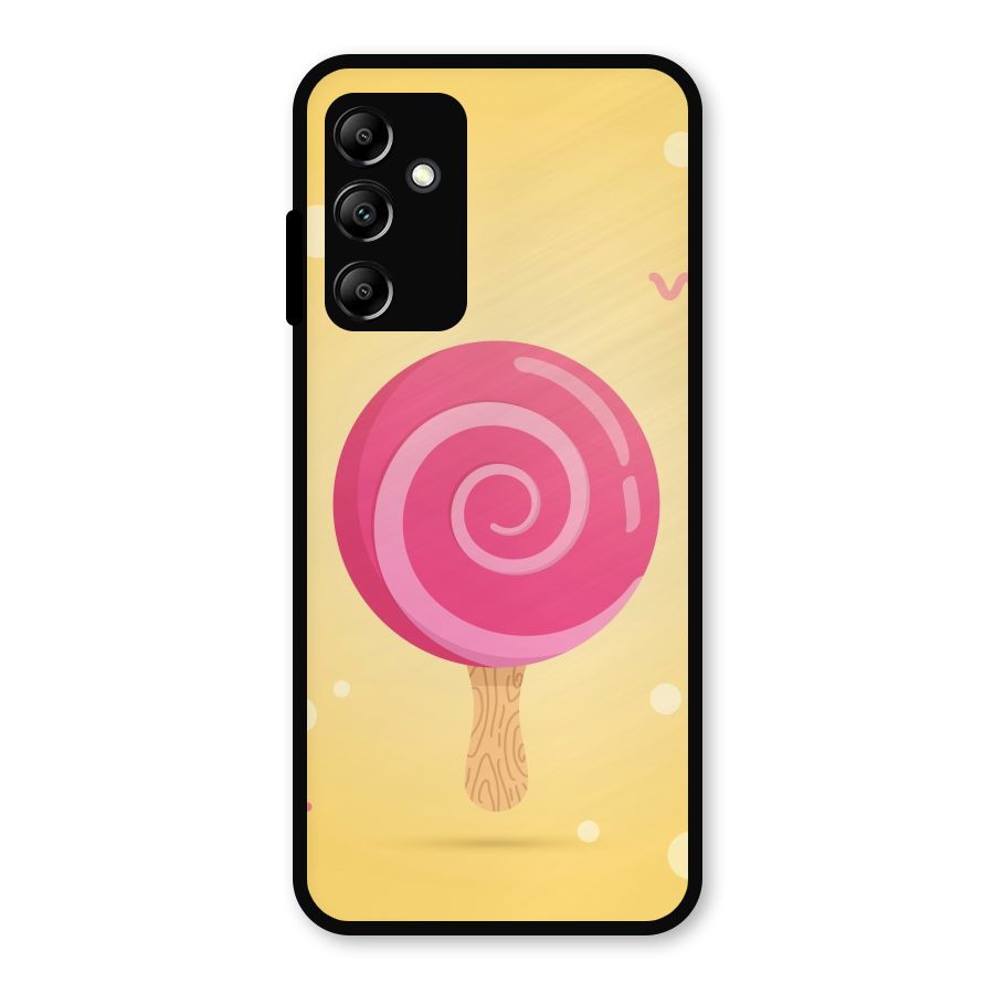 Swirl Ice Cream Metal Back Case for Galaxy A14 5G