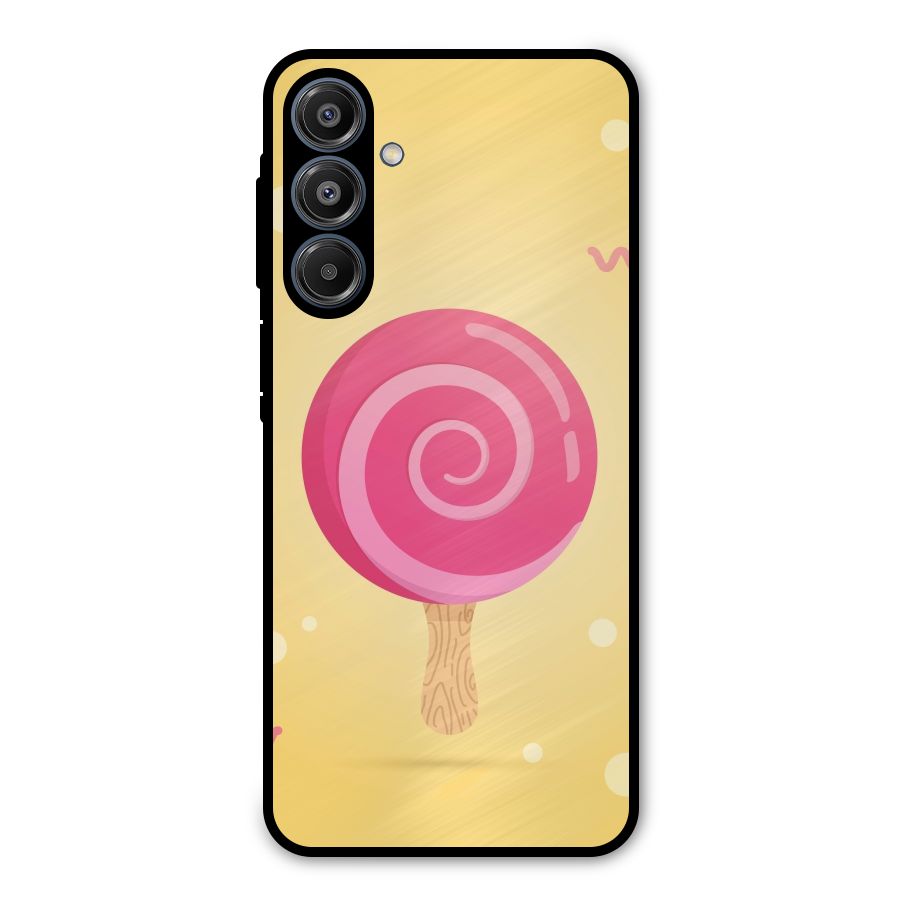 Swirl Ice Cream Metal Back Case for Galaxy A16 5G