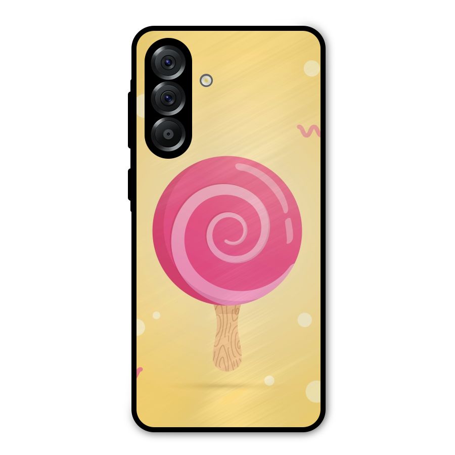 Swirl Ice Cream Metal Back Case for Galaxy A56