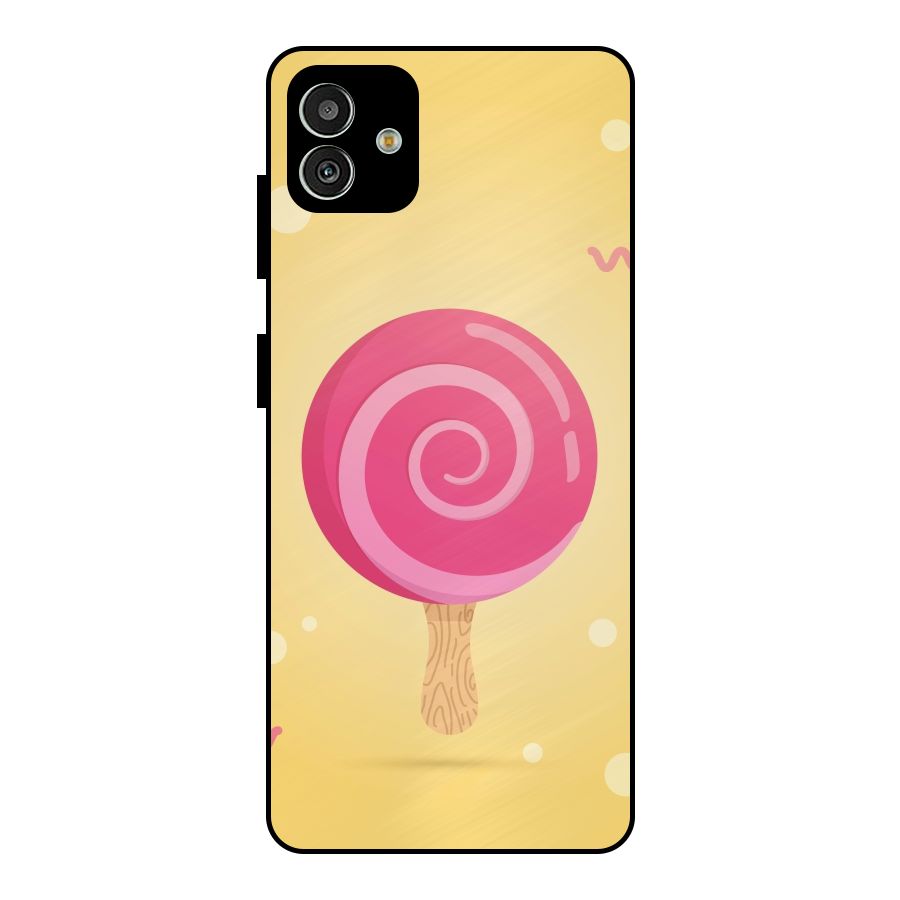 Swirl Ice Cream Metal Back Case for Galaxy M13 5G