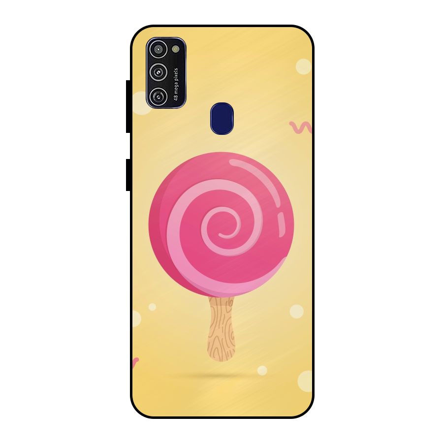 Swirl Ice Cream Metal Back Case for Galaxy M30s