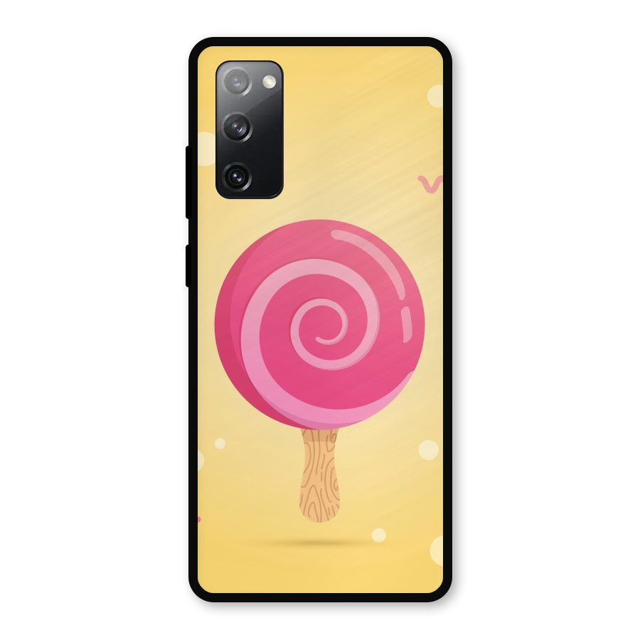 Swirl Ice Cream Metal Back Case for Galaxy S20 FE