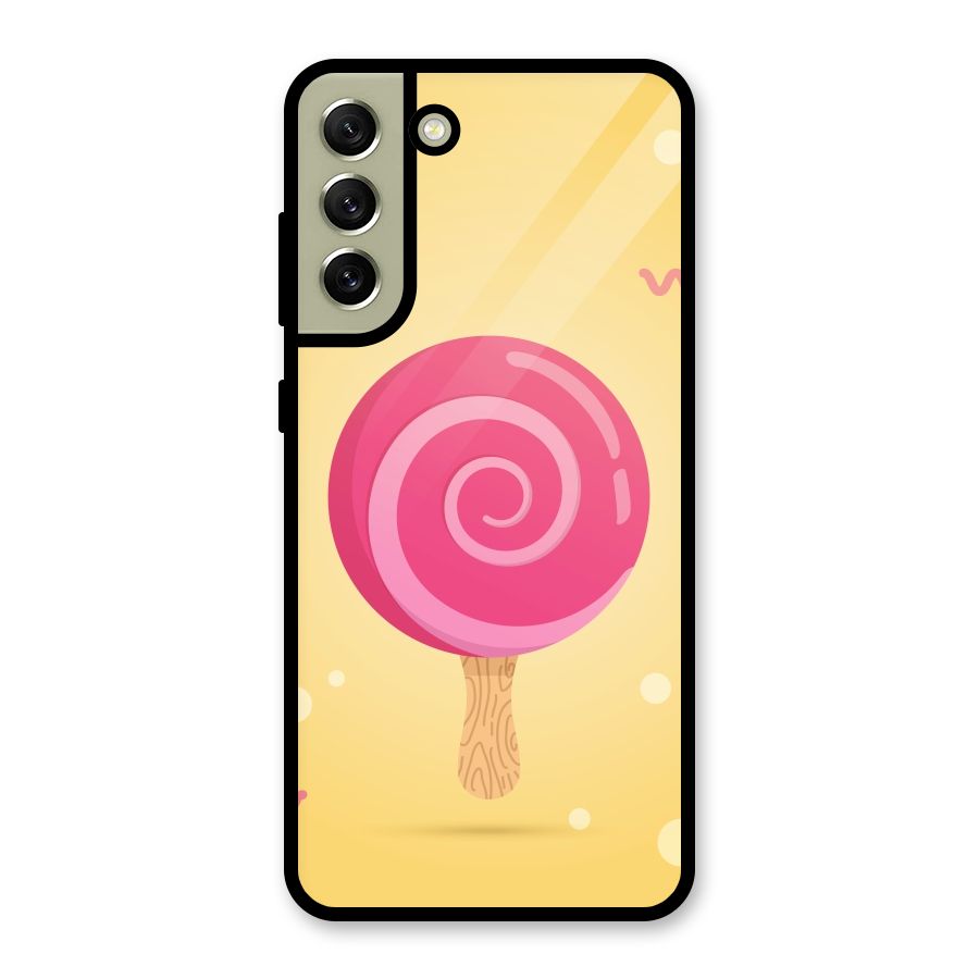 Swirl Ice Cream Metal Back Case for Galaxy S21 FE 5G (2023)