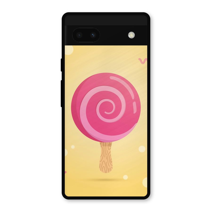 Swirl Ice Cream Metal Back Case for Google Pixel 6a
