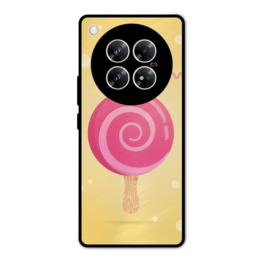 Swirl Ice Cream Metal Back Case for Infinix Zero 40 5G