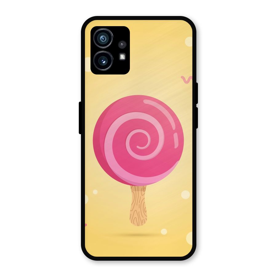 Swirl Ice Cream Metal Back Case for Nothing Phone 1