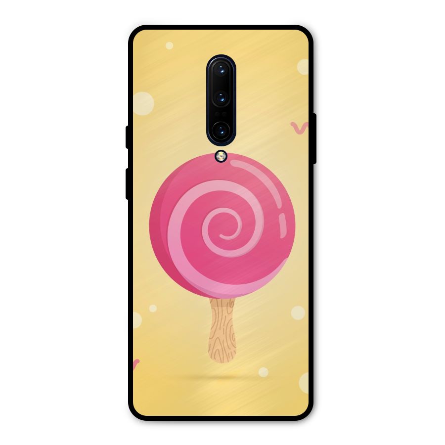 Swirl Ice Cream Metal Back Case for OnePlus 7 Pro