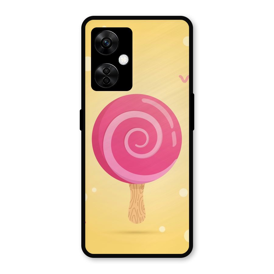 Swirl Ice Cream Metal Back Case for OnePlus Nord CE 3 Lite