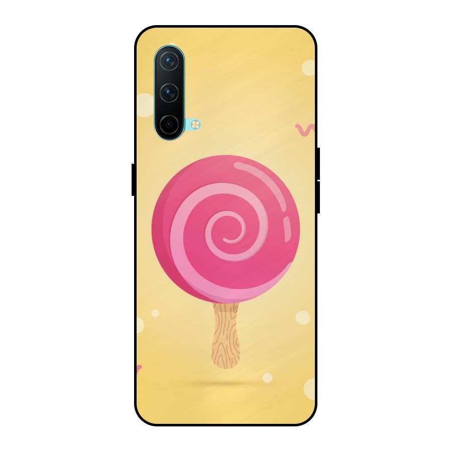 Swirl Ice Cream Metal Back Case for OnePlus Nord CE 5G