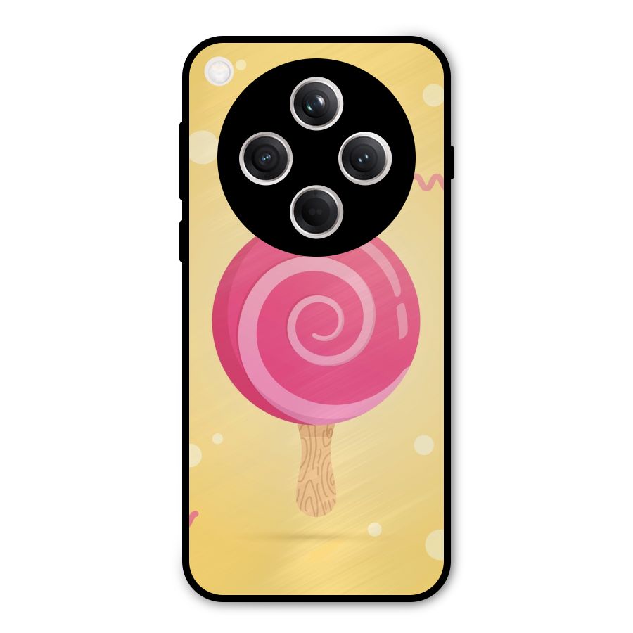 Swirl Ice Cream Metal Back Case for Oppo Find X8