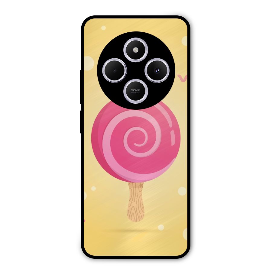 Swirl Ice Cream Metal Back Case for Poco M7