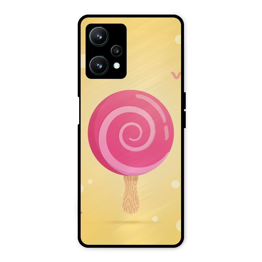 Swirl Ice Cream Metal Back Case for Realme 9 Pro 5G