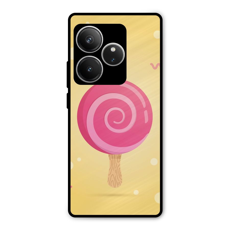 Swirl Ice Cream Metal Back Case for Realme GT 6