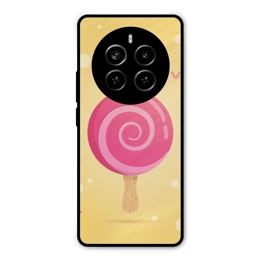 Swirl Ice Cream Metal Back Case for Realme P1 Pro