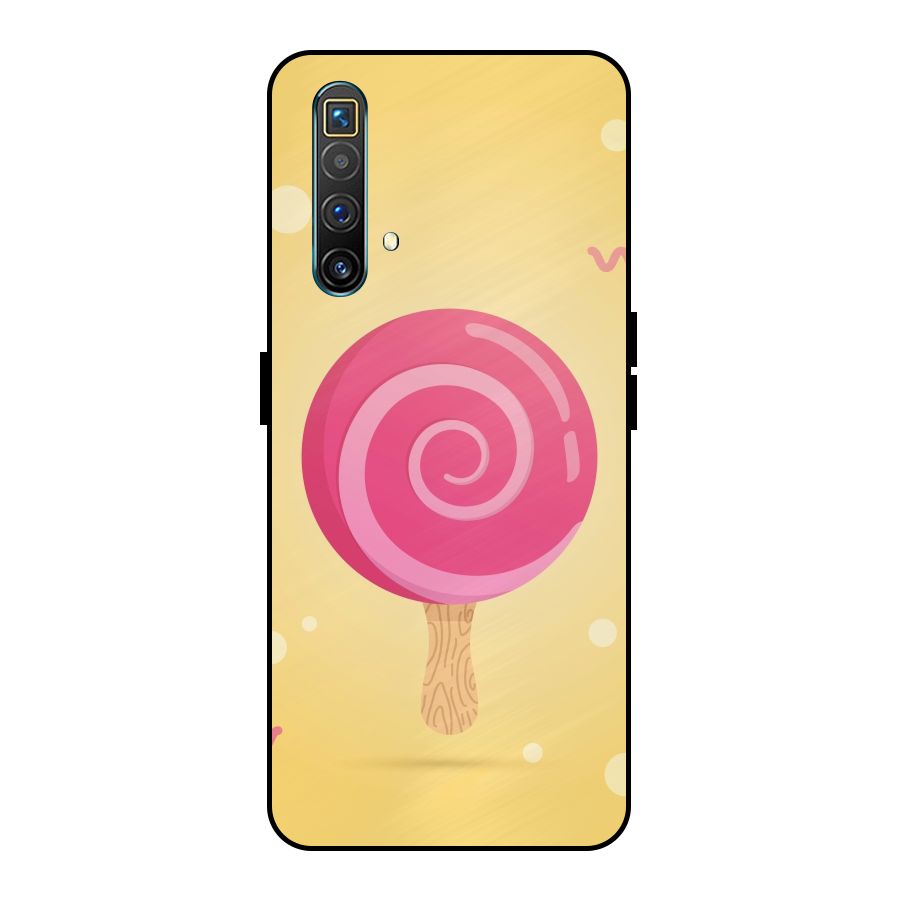Swirl Ice Cream Metal Back Case for Realme X3 SuperZoom