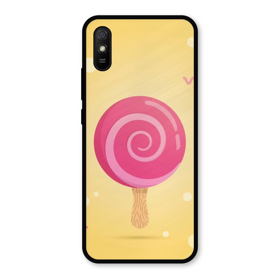 Swirl Ice Cream Metal Back Case for Redmi 9a
