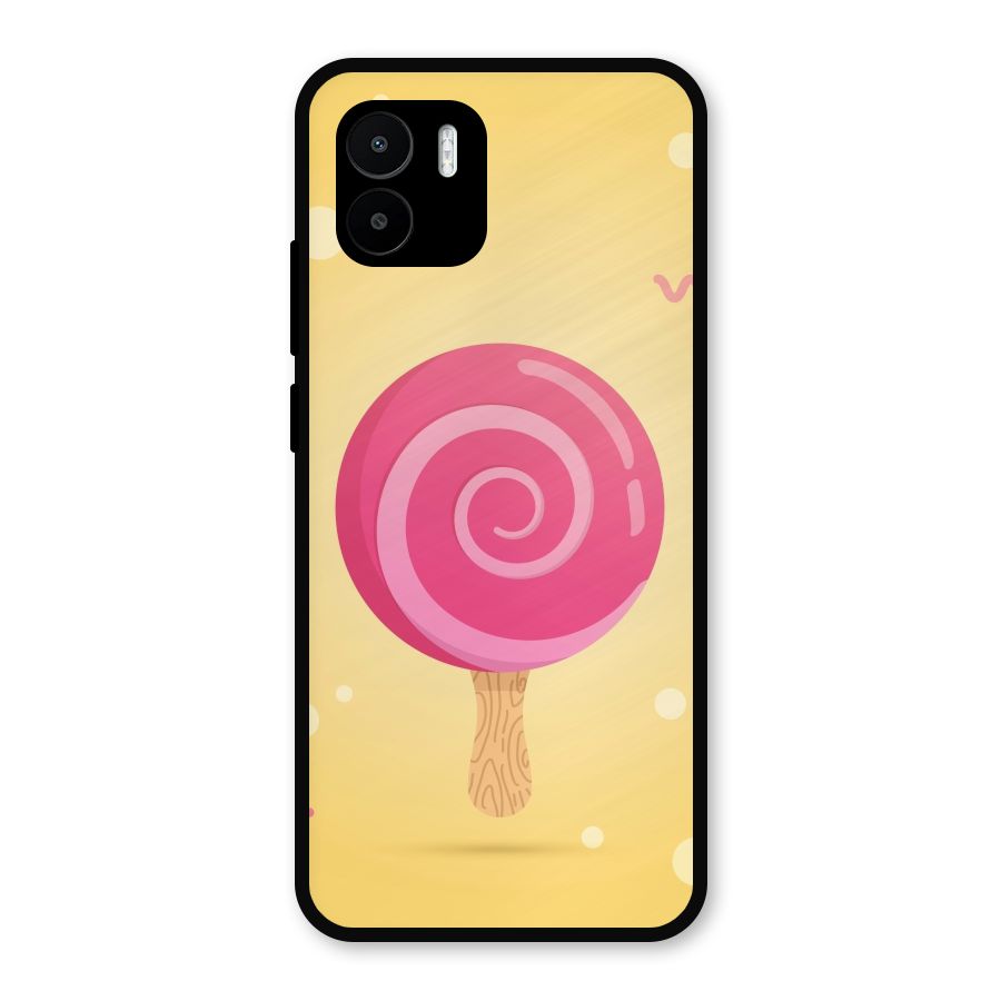 Swirl Ice Cream Metal Back Case for Redmi A2