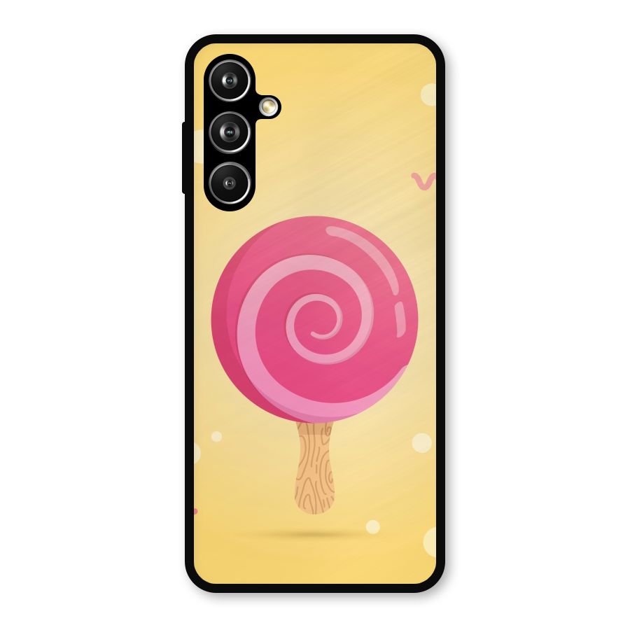 Swirl Ice Cream Metal Back Case for Samsung Galaxy M54