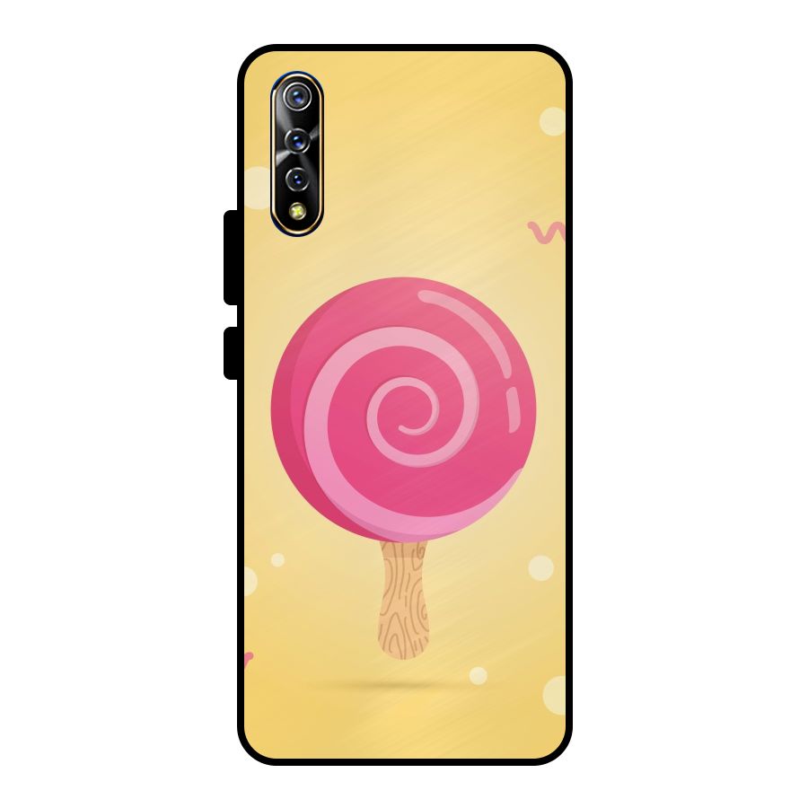 Swirl Ice Cream Metal Back Case for Vivo S1