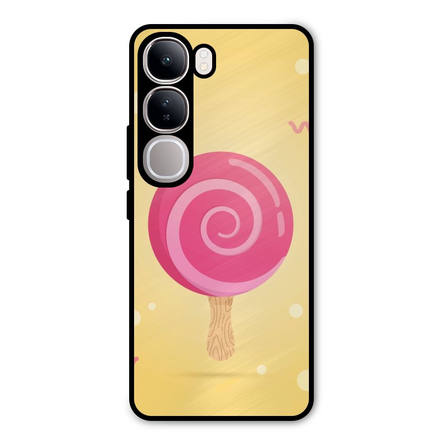 Swirl Ice Cream Metal Back Case for Vivo Y300