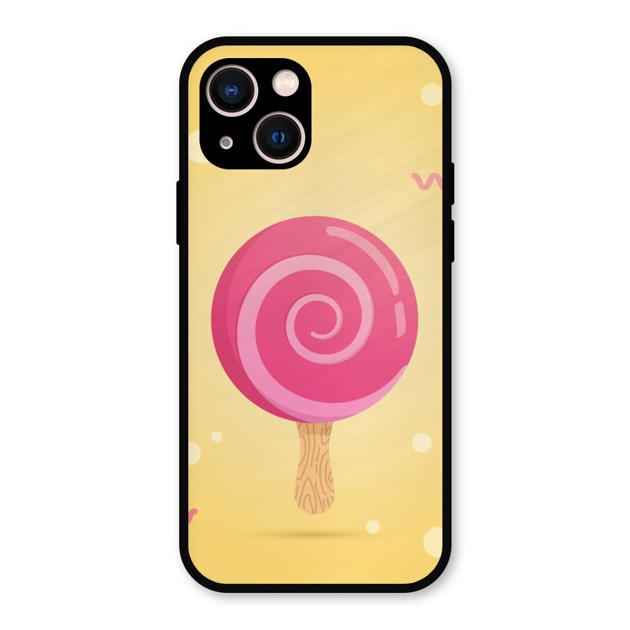 Swirl Ice Cream Metal Back Case for iPhone 13