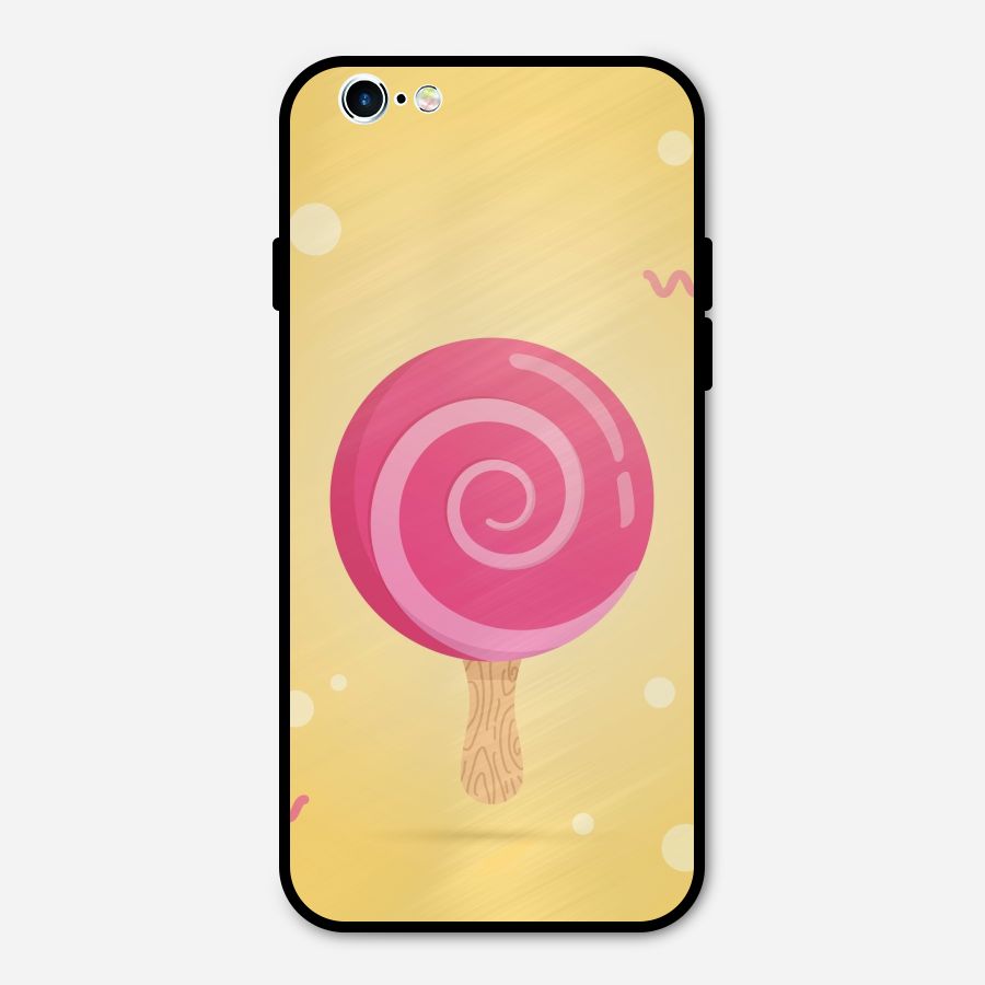 Swirl Ice Cream Metal Back Case for iPhone 6 6s