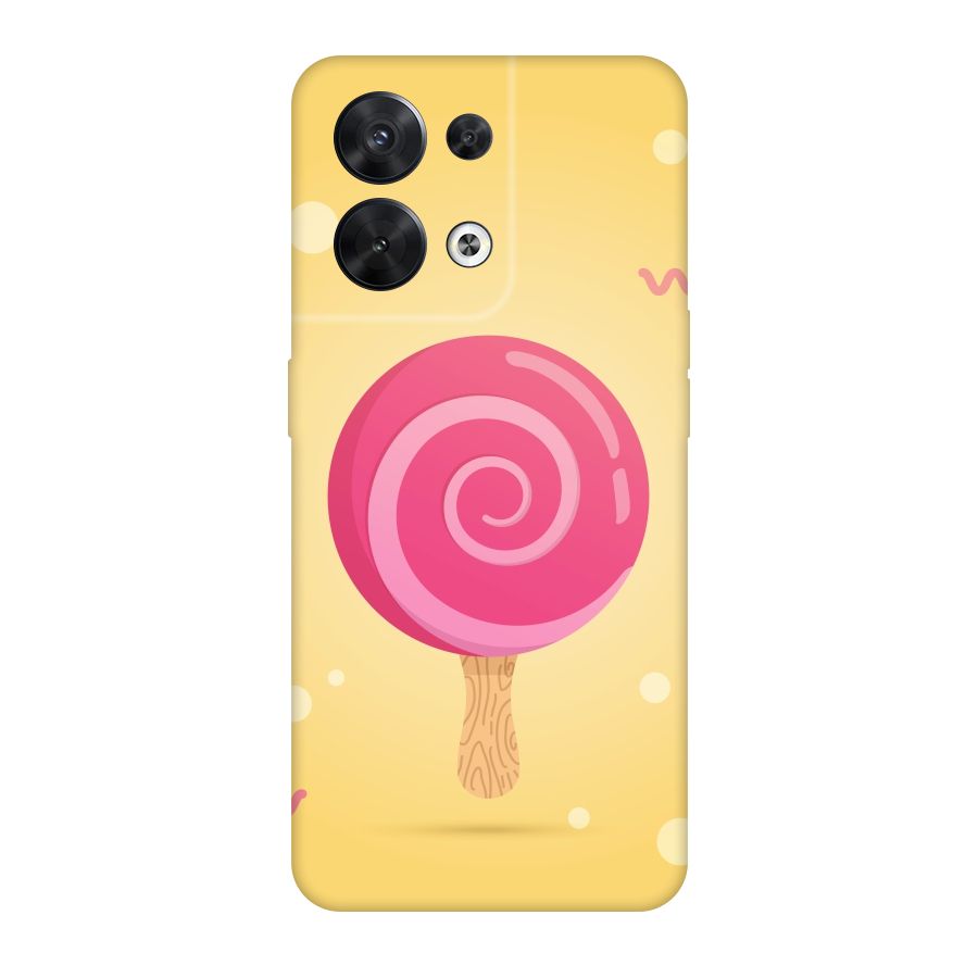 Swirl Ice Cream Original Polycarbonate Back Case for Oppo Reno8 5G