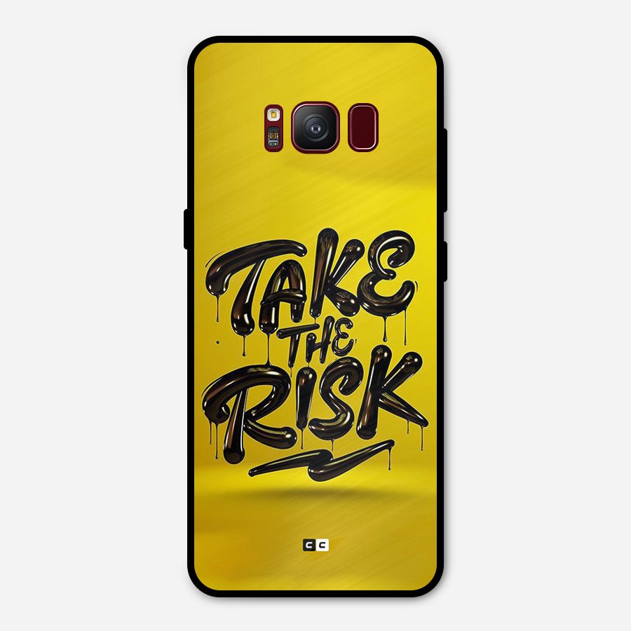 Take The Risk Metal Back Case for Galaxy S8