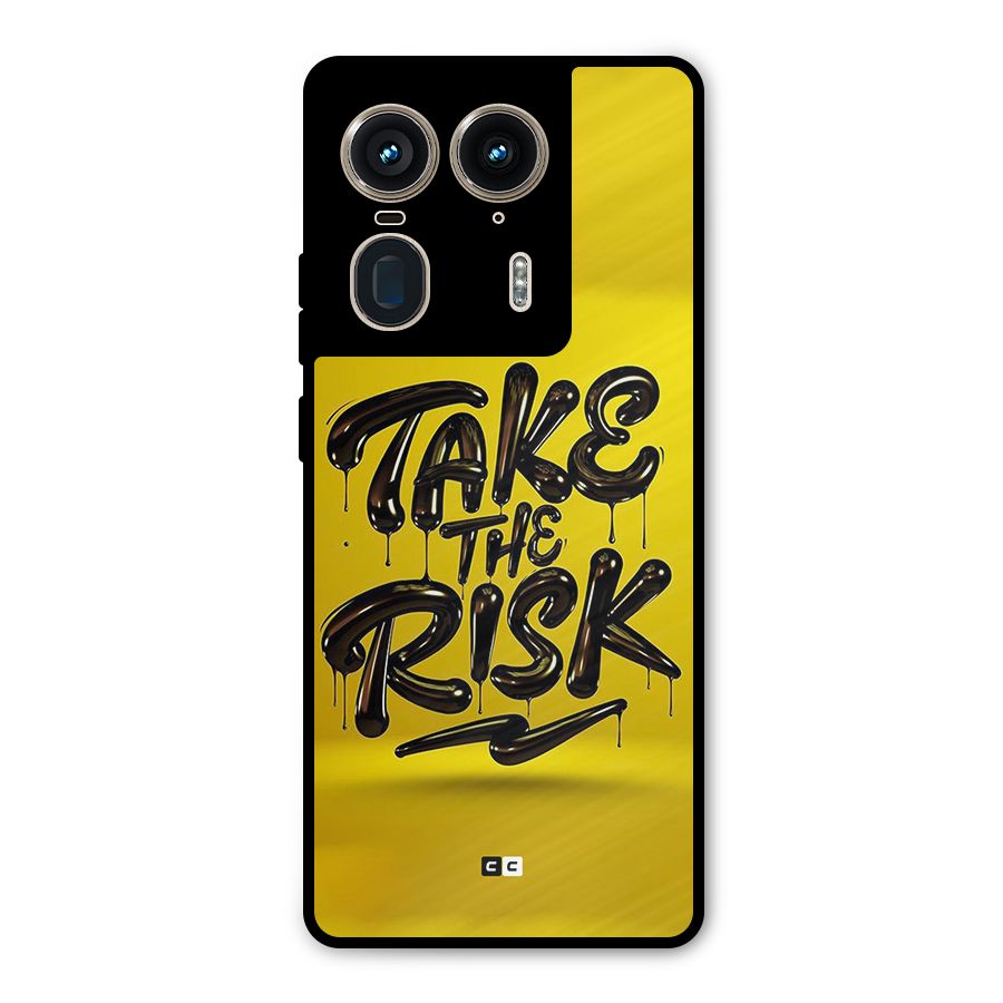 Take The Risk Metal Back Case for Motorola Edge 50 Ultra