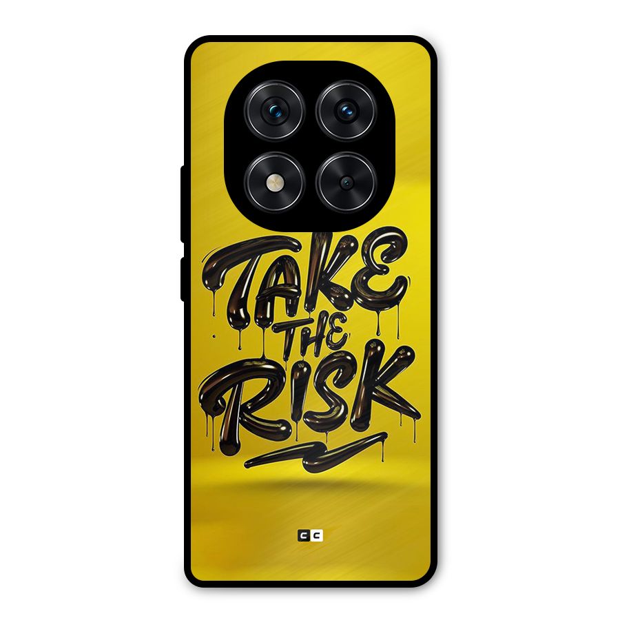 Take The Risk Metal Back Case for Poco X7