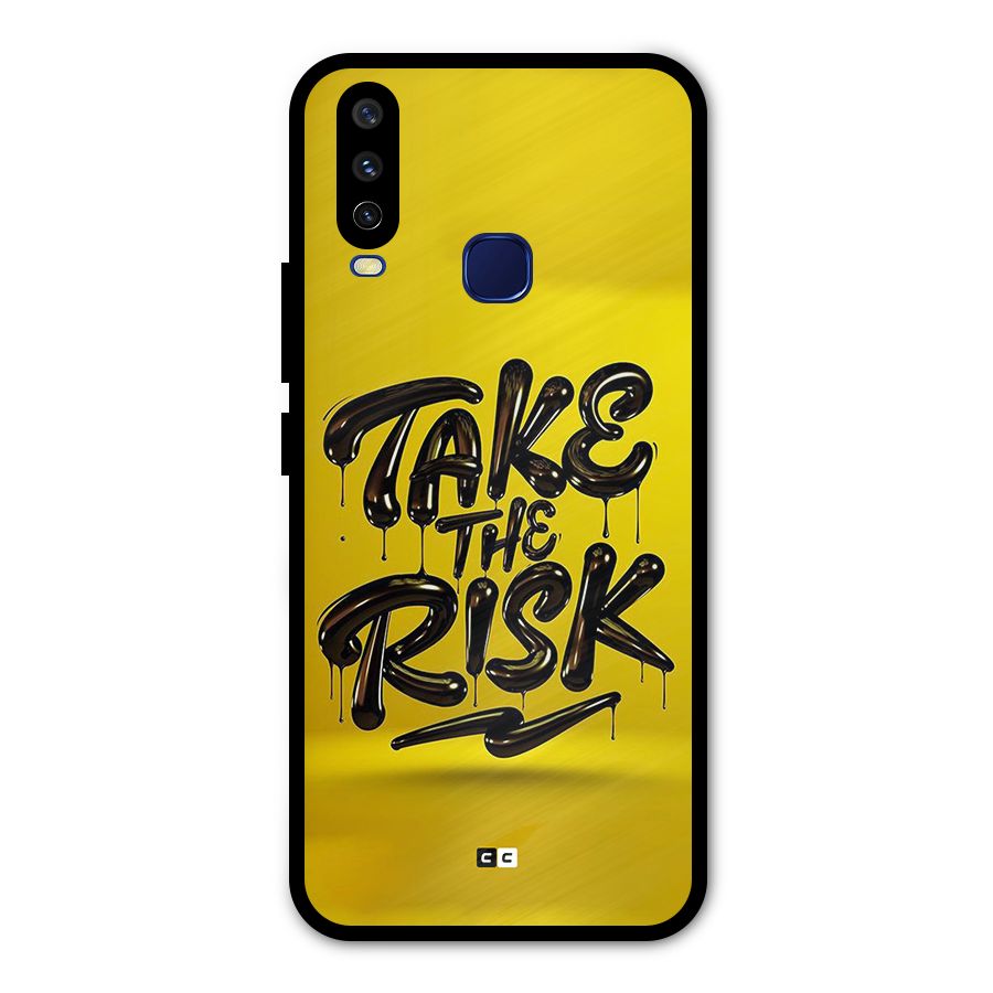 Take The Risk Metal Back Case for Vivo Y12