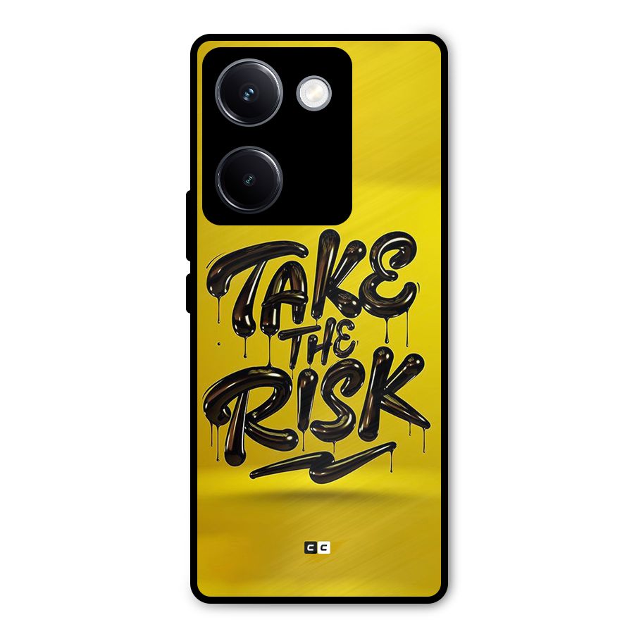 Take The Risk Metal Back Case for Vivo Y300 Plus