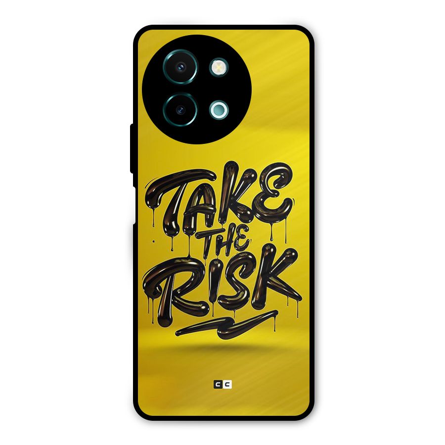 Take The Risk Metal Back Case for Vivo Y58
