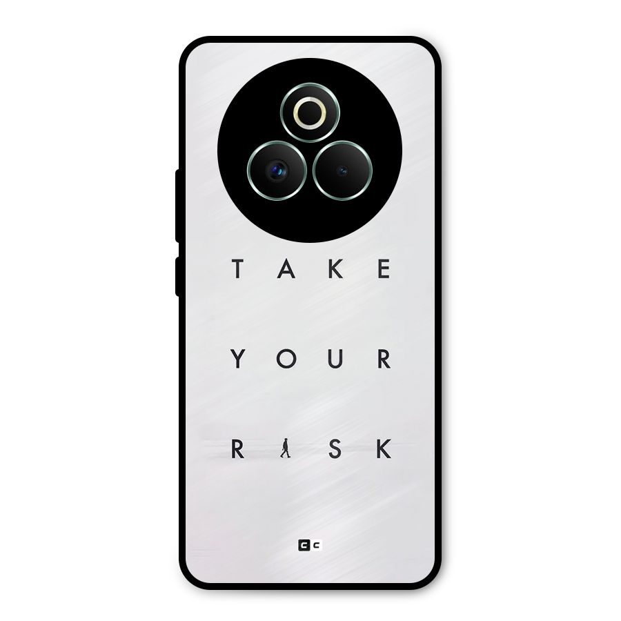 Take Your Risk Metal Back Case for Realme P3 Pro