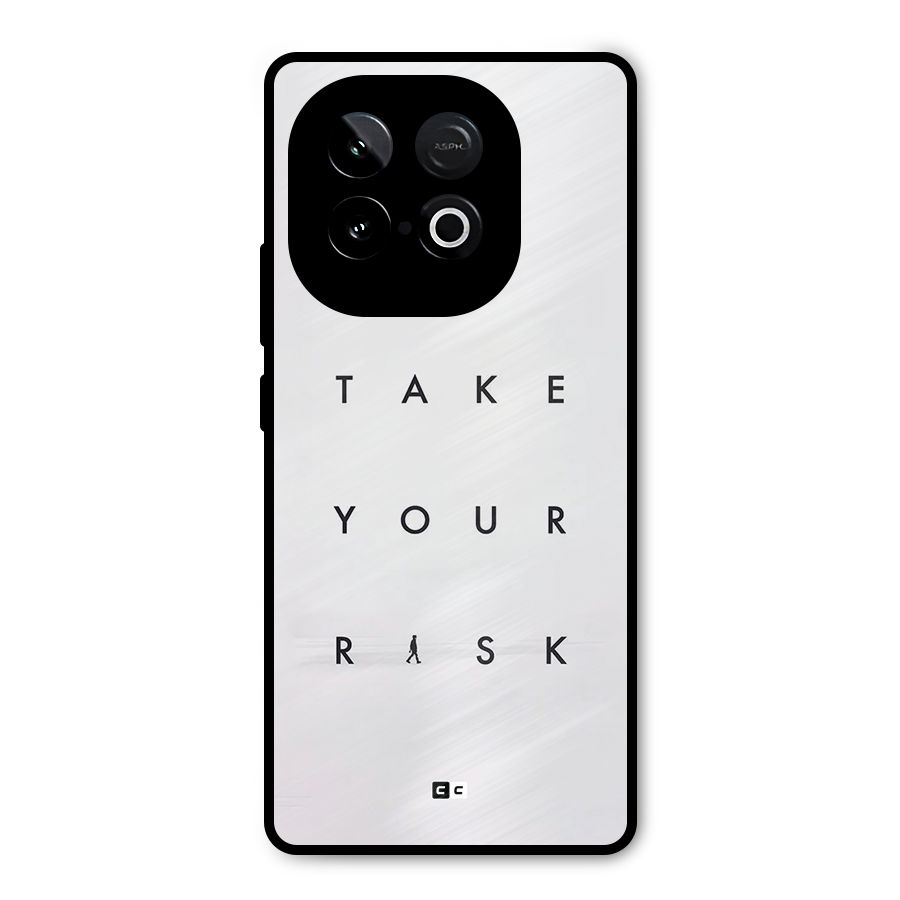 Take Your Risk Metal Back Case for iQOO Neo 10