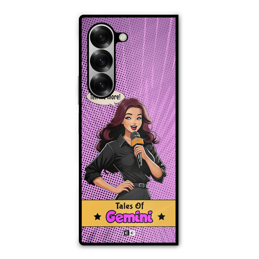 Tales Of Gemini Metal Back Case for Galaxy Z Fold6