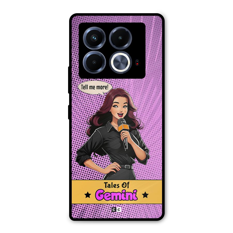 Tales Of Gemini Metal Back Case for Infinix Note 40 5G