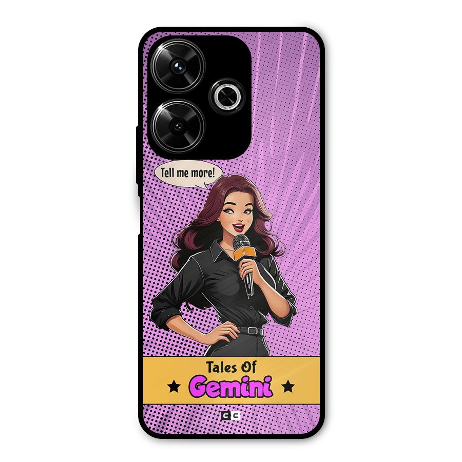 Tales Of Gemini Metal Back Case for Redmi 13 5G
