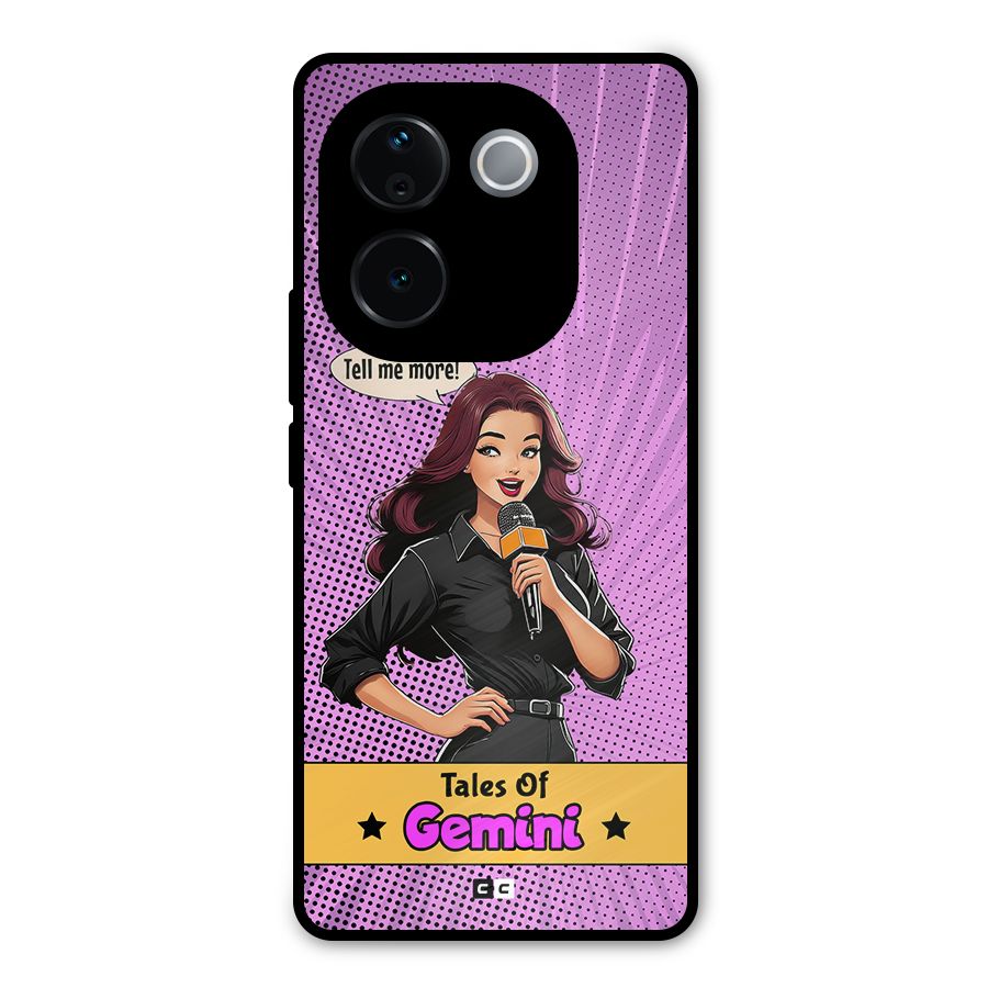 Tales Of Gemini Metal Back Case for Vivo T3 Pro