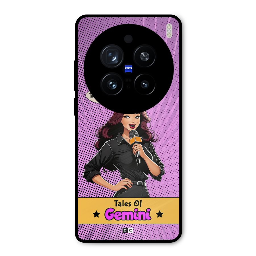 Tales Of Gemini Metal Back Case for Vivo X200 Pro