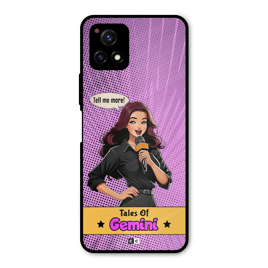 Tales Of Gemini Metal Back Case for Vivo Y72 5G