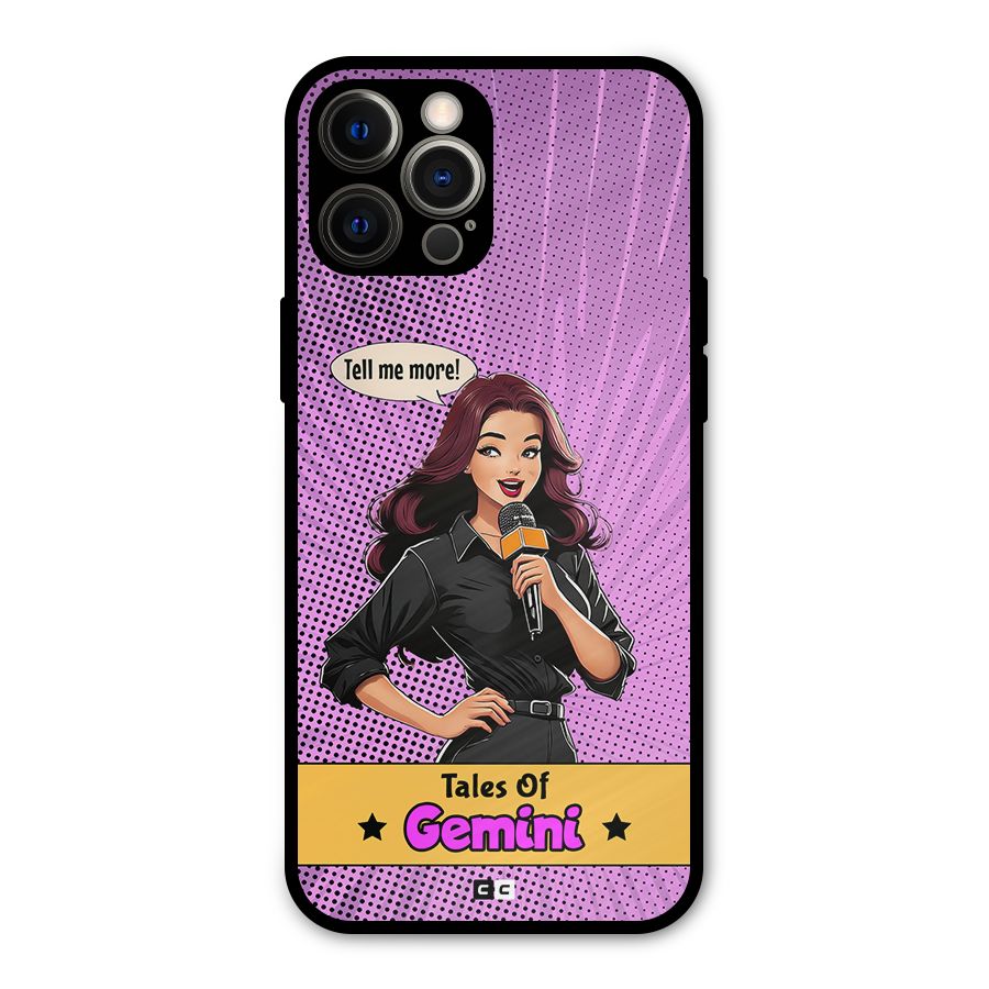 Tales Of Gemini Metal Back Case for iPhone 12 Pro Max