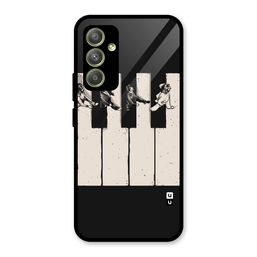 Talk A Walk Glass Back Case for Galaxy A54
