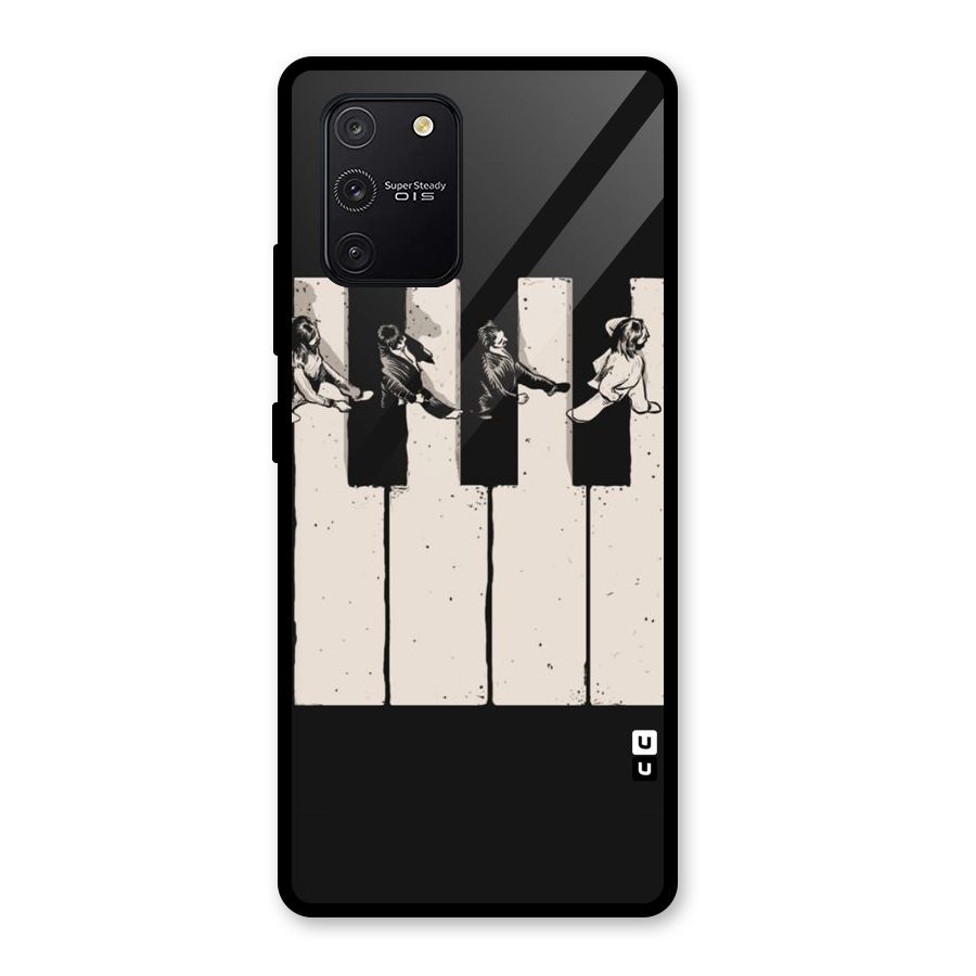 Talk A Walk Glass Back Case for Galaxy S10 Lite
