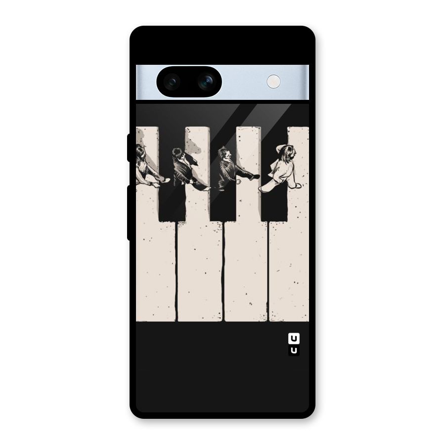 Talk A Walk Glass Back Case for Google Pixel 7a