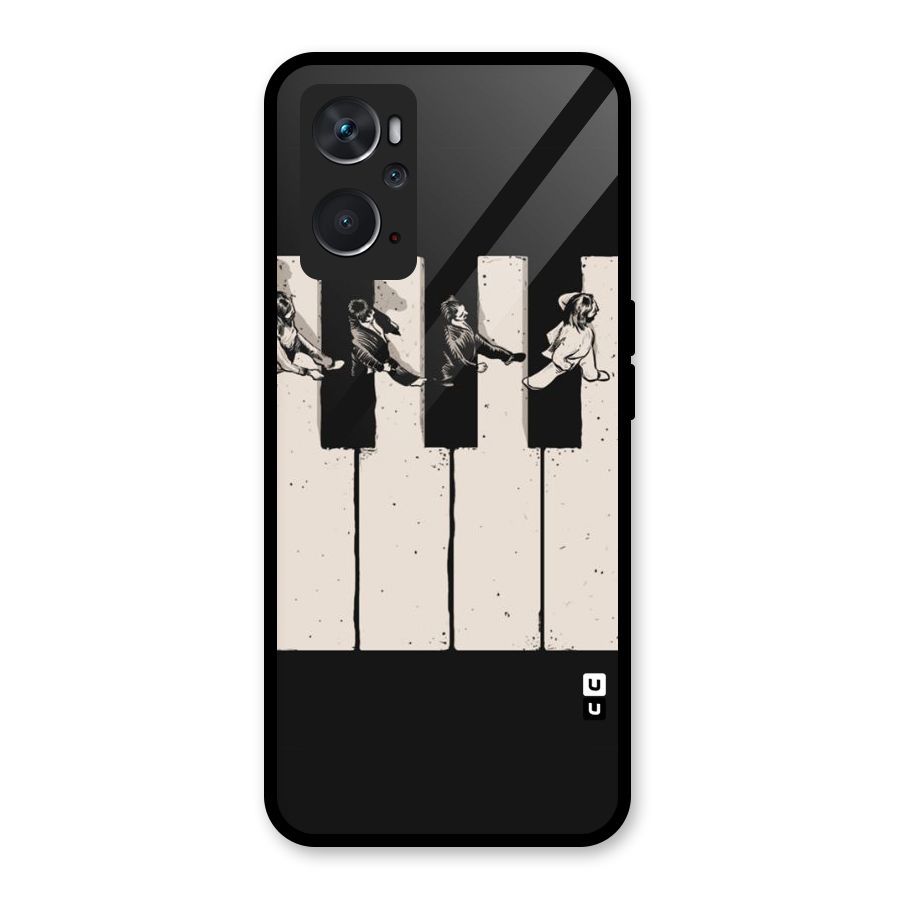 Talk A Walk Glass Back Case for Oppo K10 4G