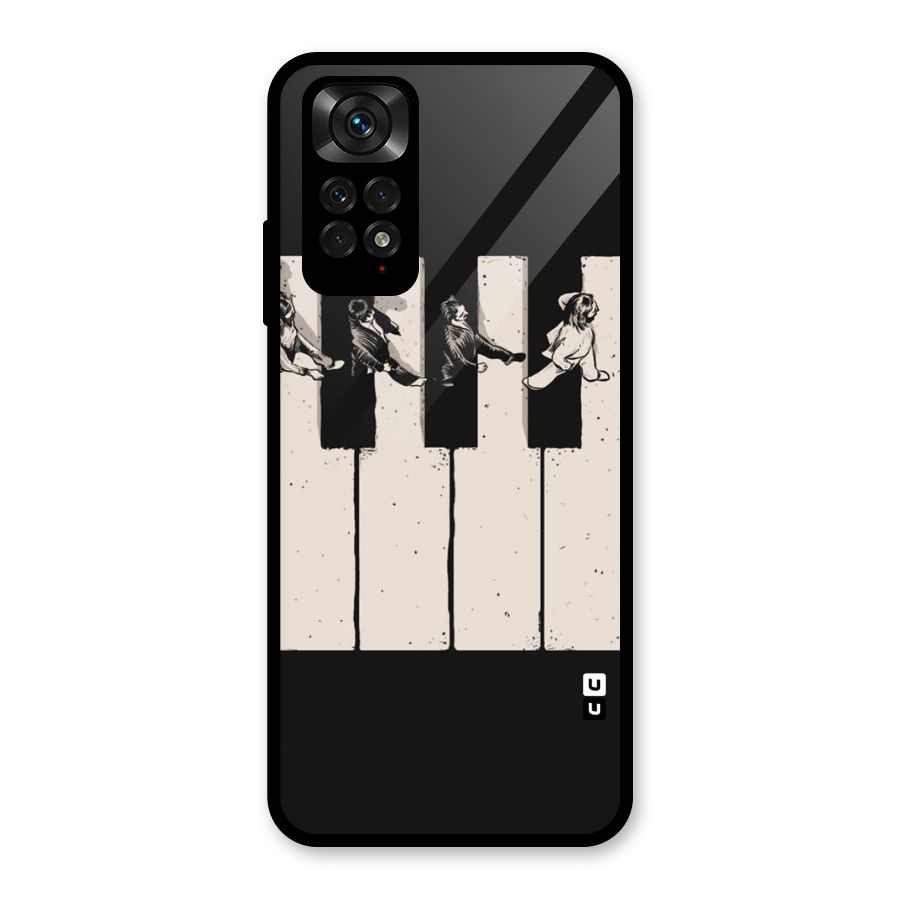 Talk A Walk Glass Back Case for Redmi Note 11S